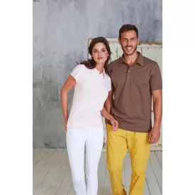   KARIBAN (KA227)  férfi galléros póló, oldalvarrott, 100% Pamut