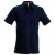 ka241nv-m, KARIBAN (KA241)  rövid ujjú férfi galléros póló, oldalvarrott, Sötétkék/Navy színben,