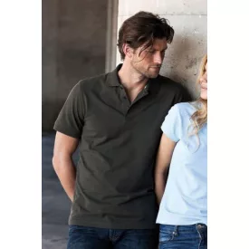   KARIBAN (KA241)  rövid ujjú férfi galléros póló, oldalvarrott, 100% Pamut