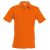 ka241or-s, KARIBAN (KA241)  rövid ujjú férfi galléros póló, oldalvarrott, Narancssárga/Orange