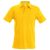 ka241ye-s, KARIBAN (KA241)  rövid ujjú férfi galléros póló, oldalvarrott, Sárga/Yellow színben,