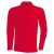 ka243re-s, KARIBAN (KA243)  hosszú ujjú férfi galléros póló, oldalvarrott, Piros/Red színben,