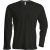 ka359bl-s, KARIBAN MEN'S LONG SLEEVE (KA359) nyári hosszú ujjú férfi póló, környakas