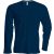 ka359nv-s, KARIBAN MEN'S LONG SLEEVE (KA359) nyári hosszú ujjú férfi póló, környakas