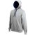 ka446og-nv-s, CONTRAST HOODED (KA446) hosszú ujjú férfi pulóver poliészter/pamut oldalvarrott