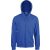 ka454lro-s, KARIBAN FULL ZIP HOODED (KA454) hosszú ujjú uniszex pulóver poliészter/pamut