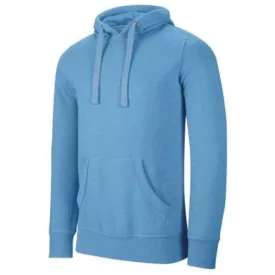  MELANGE HOODED (KA462) férfi pulóver poliészter/pamut zsebes kapucnis, Hanga trópusi kék/Tropical Blue Heather színben,  méret: XL, méret: XL, szín: Hanga trópusi kék/Tropical Blue Heather