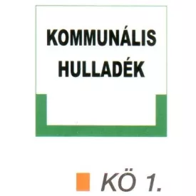 Kommunális hulladék kö 1.