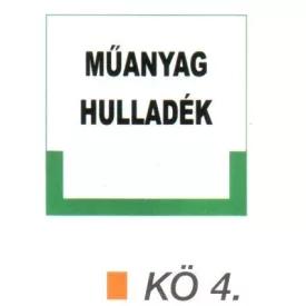 Müanyag hulladék kö 4.