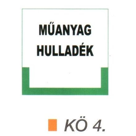 Müanyag hulladék kö 4.