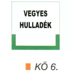 Vegyes hulladék kö 6.