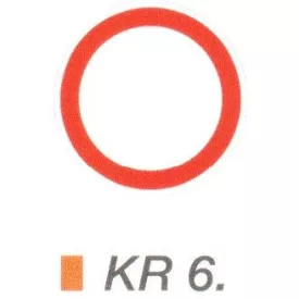 Mindkét irányból behajtani tilos! KR6.