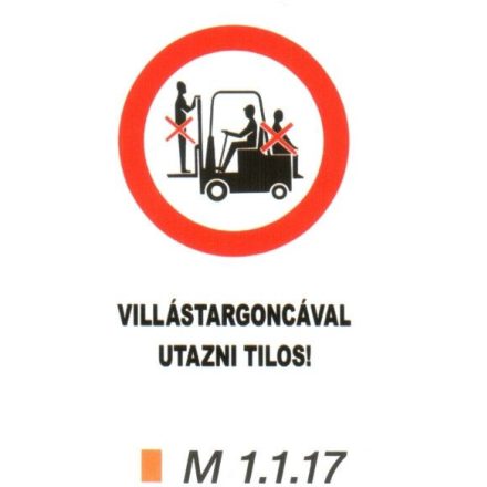 Villástargoncával utazni tilos! m 1.1.17