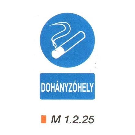 Dohányzóhely m 1.2.25