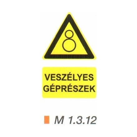 Vigyázz! Veszélyes gépszerek m 1.3.12