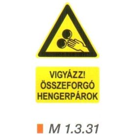 Vigyázz! Összeforgó hengerpárok m 1.3.31