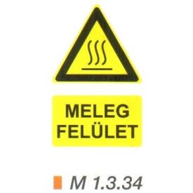 Meleg felület m 1.3.34