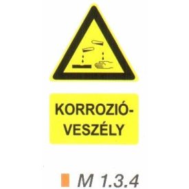Vigyázat! Korrózióveszély m 1.3.4
