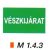 Vészkijárat m 1.4.3