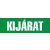 Kijárat, után világítós menekülési útvonalat jelző öntapadós tábla