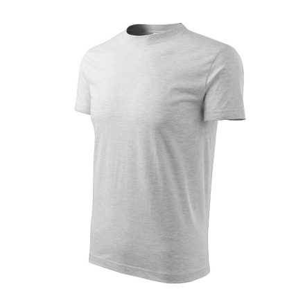 mlf_1010313 Classic póló unisex világosszürke melírozott S