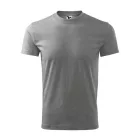 mlf_1011213 Classic póló unisex sötétszürke melírozott S