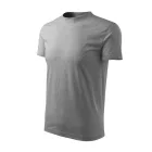mlf_1011216 Classic póló unisex sötétszürke melírozott XL