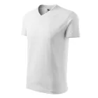 mlf_1020013 V-neck póló unisex fehér S