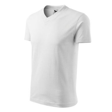 mlf_1020013 V-neck póló unisex fehér S
