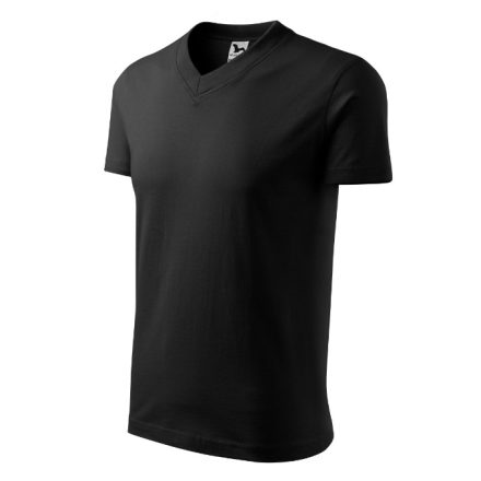mlf_1020113 V-neck póló unisex fekete S