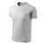 mlf_1020317 V-neck póló unisex világosszürke melírozott 2XL