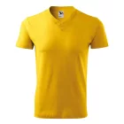 mlf_1020413 V-neck póló unisex sárga S