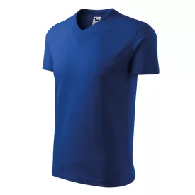 mlf_1020513 V-neck póló unisex királykék S