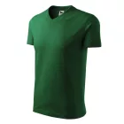 mlf_1020613 V-neck póló unisex üvegzöld S