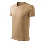 mlf_1020813 V-neck póló unisex homok S