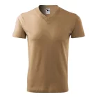 mlf_1020815 V-neck póló unisex homok L