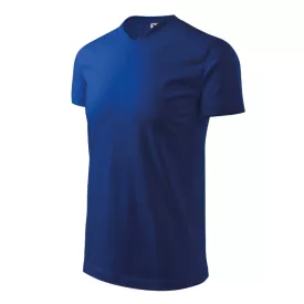 mlf_1110513 Heavy V-neck póló unisex királykék S