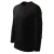 mlf_1120118 Long Sleeve póló unisex fekete 3XL