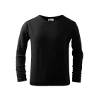 mlf_1210107 Fit-T LS póló gyerek fekete 158 cm/12 éves
