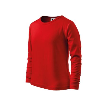 mlf_1210711 Fit-T LS póló gyerek piros 146 cm/10 éves