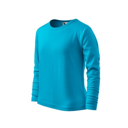 mlf_1214407 Fit-T LS póló gyerek türkiz 158 cm/12 éves
