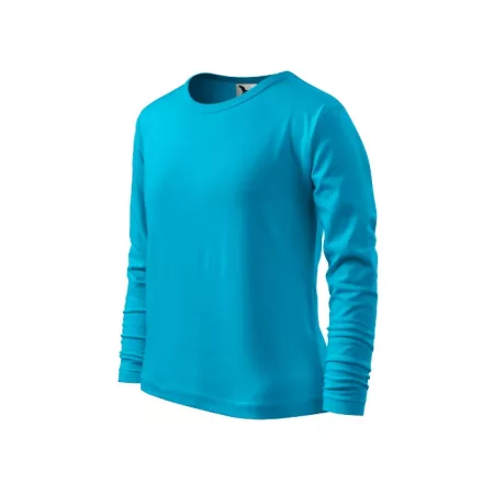 mlf_1214407 Fit-T LS póló gyerek türkiz 158 cm/12 éves