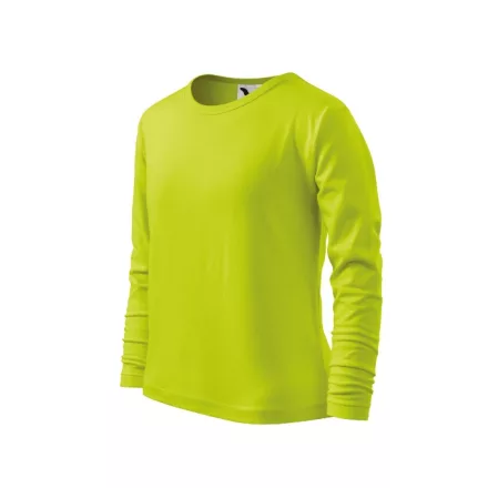 mlf_1216210 Fit-T LS póló gyerek lime 134 cm/8 éves