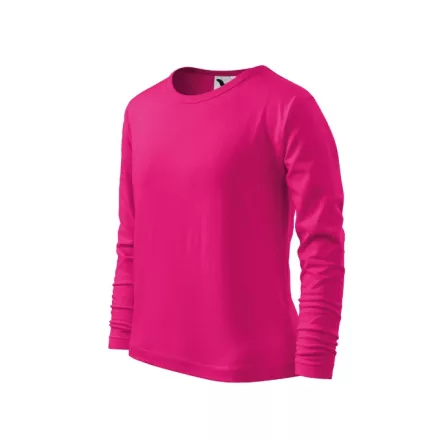 mlf_1216311 Fit-T LS póló gyerek málna 146 cm/10 éves
