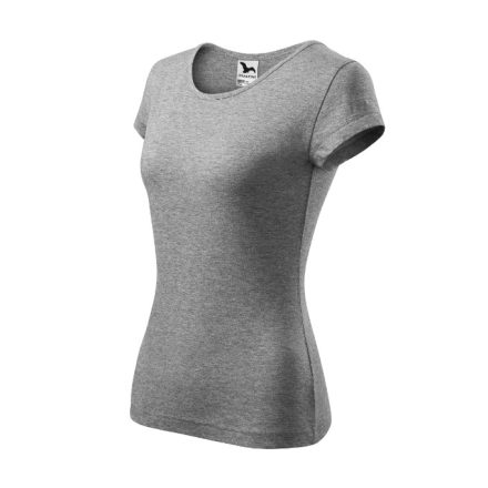 mlf_1221217 Pure póló női sötétszürke melírozott 2XL
