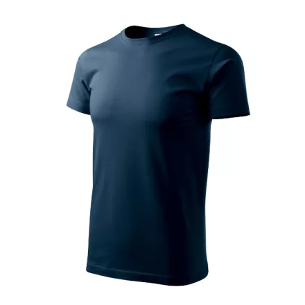 mlf_1290220 Basic póló férfi tengerészkék 5XL