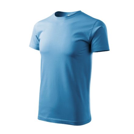 mlf_1291418 Basic póló férfi azúrkék 3XL