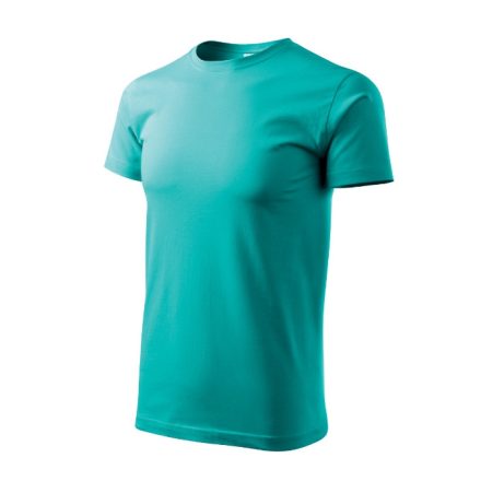 mlf_1291919 Basic póló férfi smaragdzöld 4XL