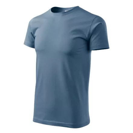 mlf_1296019 Basic póló férfi farmerkék 4XL