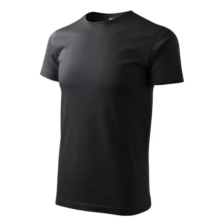 mlf_1299418 Basic póló férfi ébenszürke 3XL